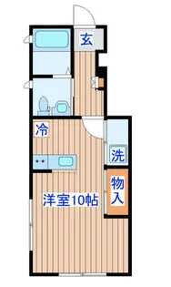 イルドラシテI【1階】の間取り