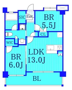 アイディーコート上永谷【3階】の間取り