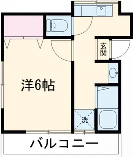 ボヌール・ムー【2階】の間取り