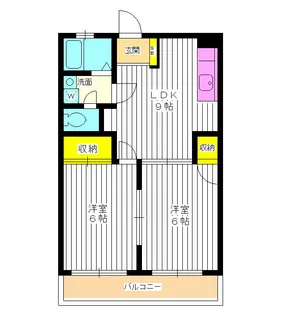 東京都板橋区向原3【マンション】の間取り