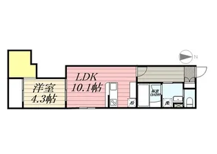 FSあじまテラス【3階】の間取り
