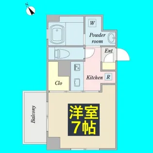 プロシード吹上【1階】の間取り