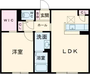 ライトコート I棟【1階】の間取り
