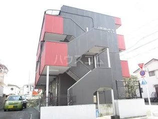 ぶるうめんはいむなかの【2階】の外観