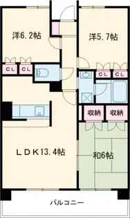 N.グランドゥール【2階】の間取り