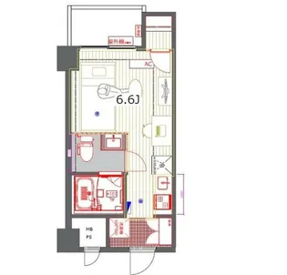 東京都品川区小山1【マンション】の間取り