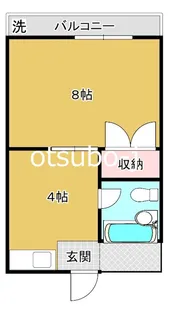 ゴールドクレスト【3階】の間取り