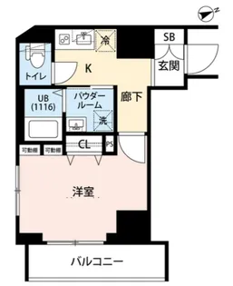 東京都江東区福住1【マンション】の間取り