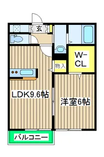 サンシティ妙蓮寺B【1階】の間取り