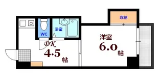 第3ナカムラビル【4階】の間取り