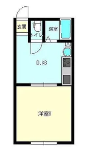 サンパティ駅前【1階】の間取り