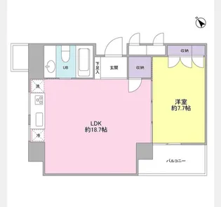 フォレストタウン参宮橋【11階】の間取り