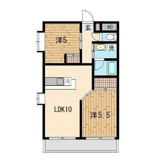 グランド・メゾン・ミディ【1階】の間取り