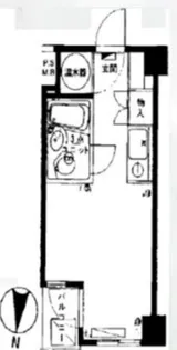 ハイベール三田【3階】の間取り