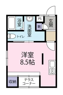 BLDG.Y(ビルディングワイ)【2階】の間取り