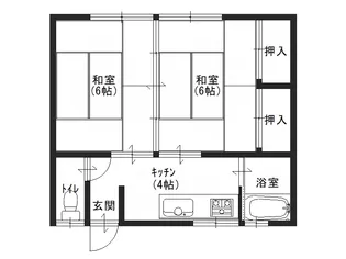 かなめ荘【2階】の間取り