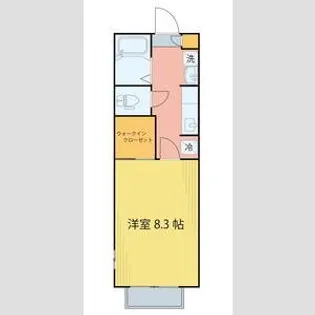 コンフォート詩音【2階】の間取り