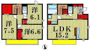 ヴィルヌープVの間取り