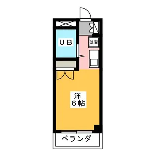 シャトウ北町【3階】の間取り