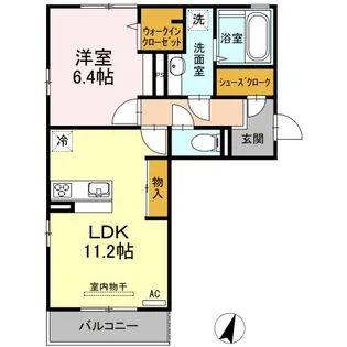 コンフォール・Seri【3階】の間取り