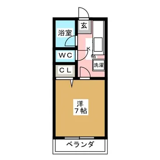 連坊SKビル【3階】の間取り