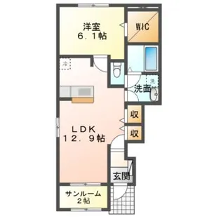 アーク【1階】の間取り