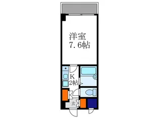 エルマ-ナ出町柳【3階】の間取り