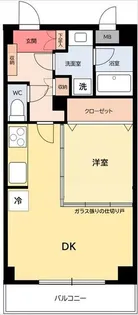 パークファミリー聖蹟桜ヶ丘第2【3階】の間取り