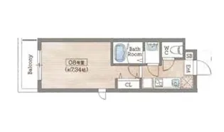 AILE御影塚町【2階】の間取り