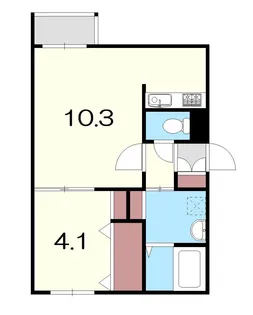 Prima Ravie (プリマ ラヴィ)【2階】の間取り