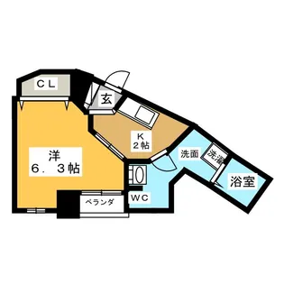 maison平安【3階】の間取り
