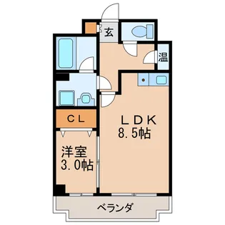 エポラール白壁【2階】の間取り