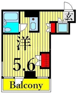 ドルチェ日暮里【3階】の間取り