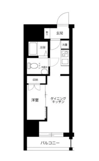 ROXIS日暮里 ロクシス日暮里【3階】の間取り