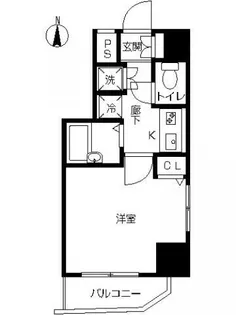 スカイコート両国弐番館【2階】の間取り