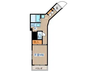 ロ-タリ-ハイツ【3階】の間取り