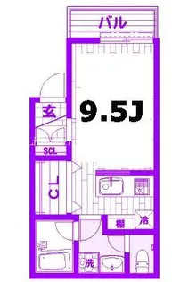 Latte Libro【1階】の間取り