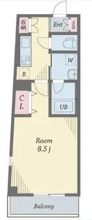 アルベラータ【4階】の間取り