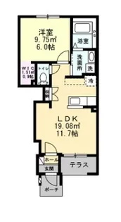 AVANTE【1階】の間取り
