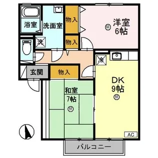 コンフォール21【2階】の間取り