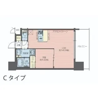 プレジオ大正【11階】の間取り