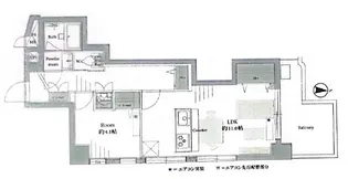 大島ロイヤルマンション【2階】の間取り