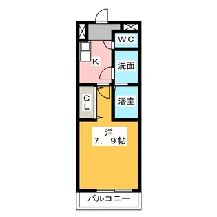 アヴァンティ【1階】の間取り