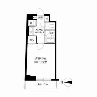 S.K.Yマンション【2階】の間取り