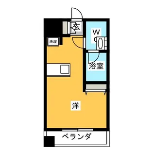 ピアネッタ汐留【4階】の間取り