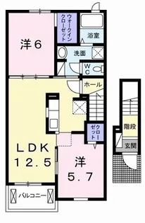 イマズリンナ【2階】の間取り