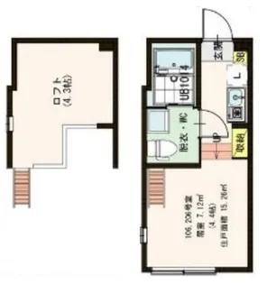 stage上石神井【2階】の間取り