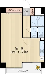 コンフォール久堅【3階】の間取り