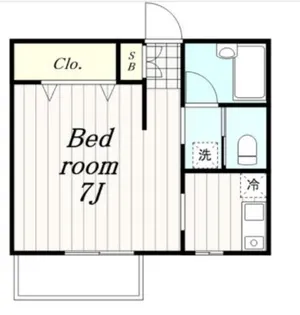 アルトハイム百合丘【1階】の間取り