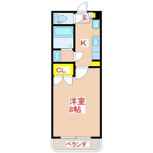 Grand Kisyaba【5階】の間取り